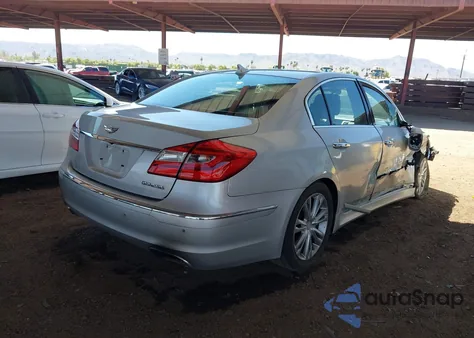 2012 Hyundai Genesis 3.8 z USA, uszkodzony, nr VIN KMHGC4DD9CU172451